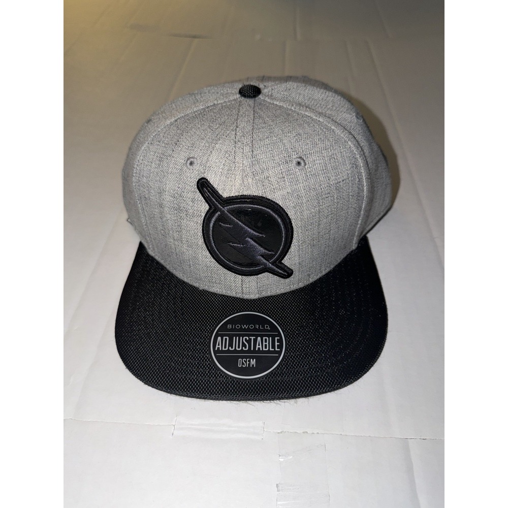 Bioworld DC Comics The Flash Zoom Snapback Hat Cap 2020 Gray Black OSFM NWT